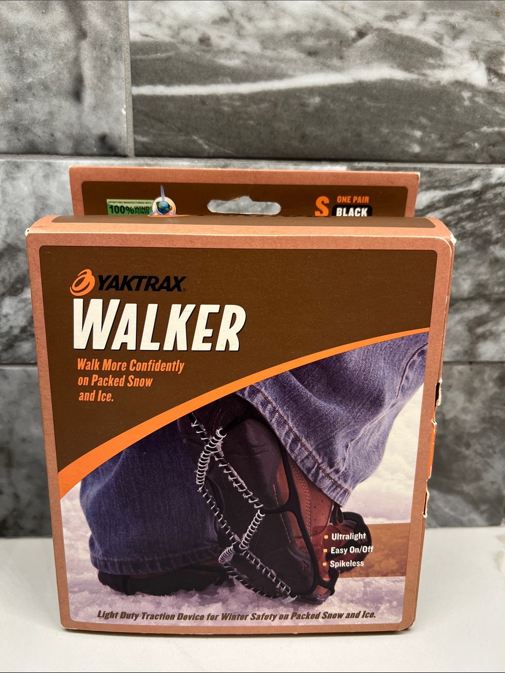 Yaktrax Walker Unisex Ice Traction Device Small
